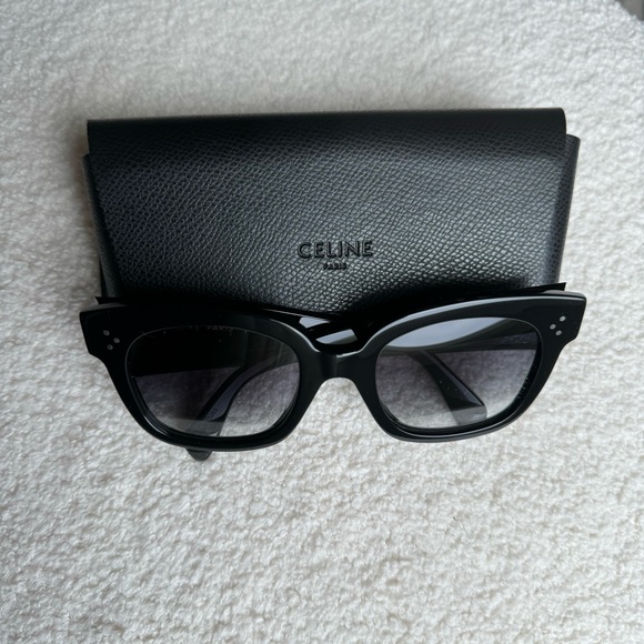 Celine 54mm Square Cat Eye Sunglasses - Picture 9 of 9
